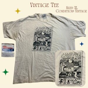 Vintage Men's Groove Fest '96 Graphic Tee